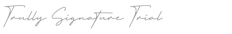 Trully Signature